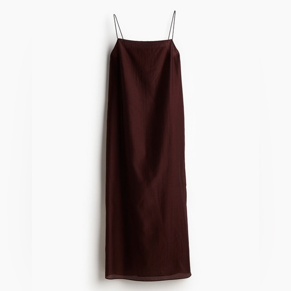 NWT H&M SHEER SLIP DRESS - Picture 4 of 5